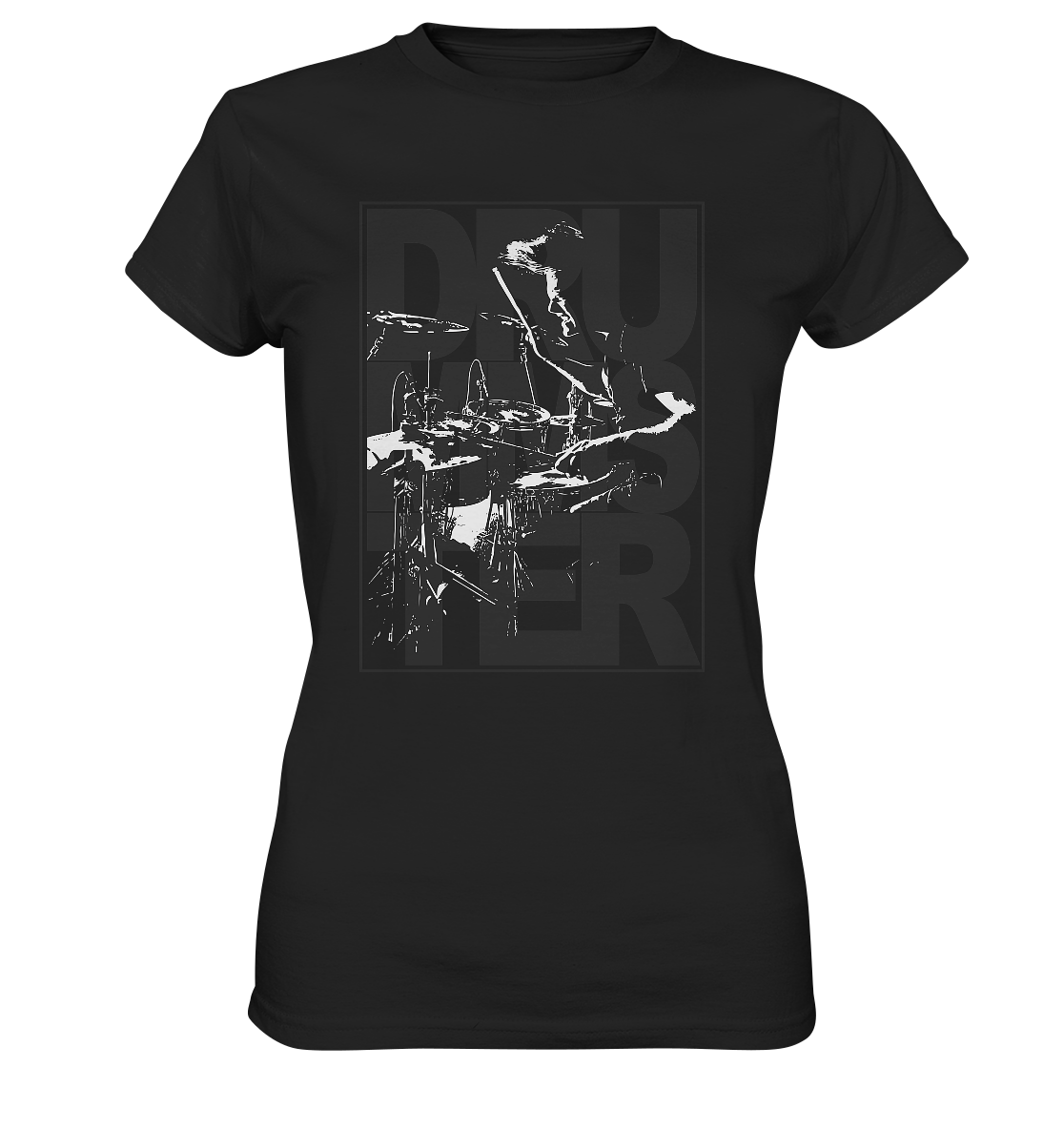 art of drummster - ladies shirt | various colors