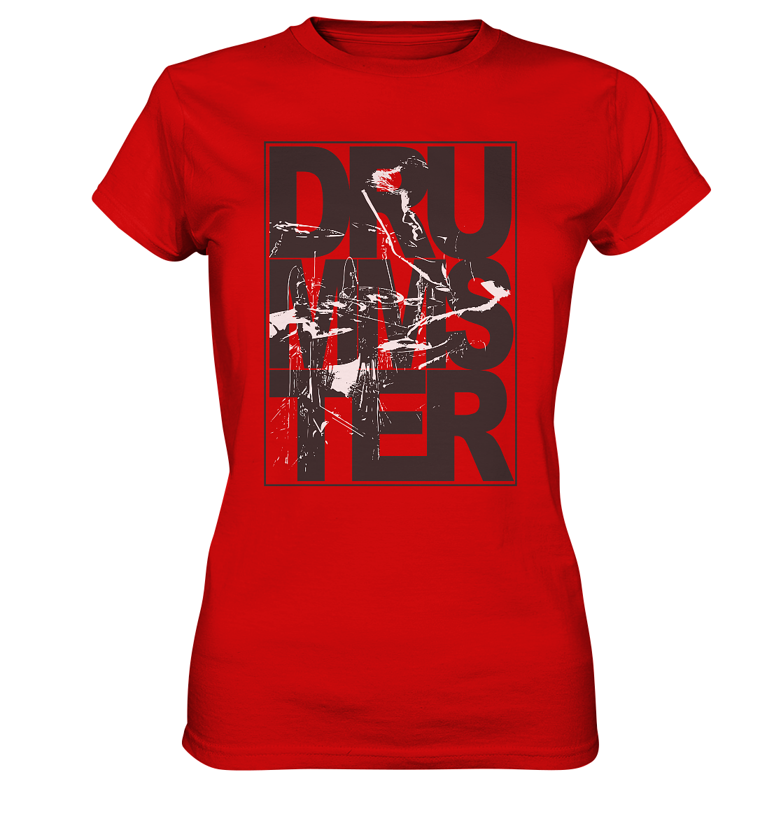 art of drummster v2 - ladies shirt | various colors