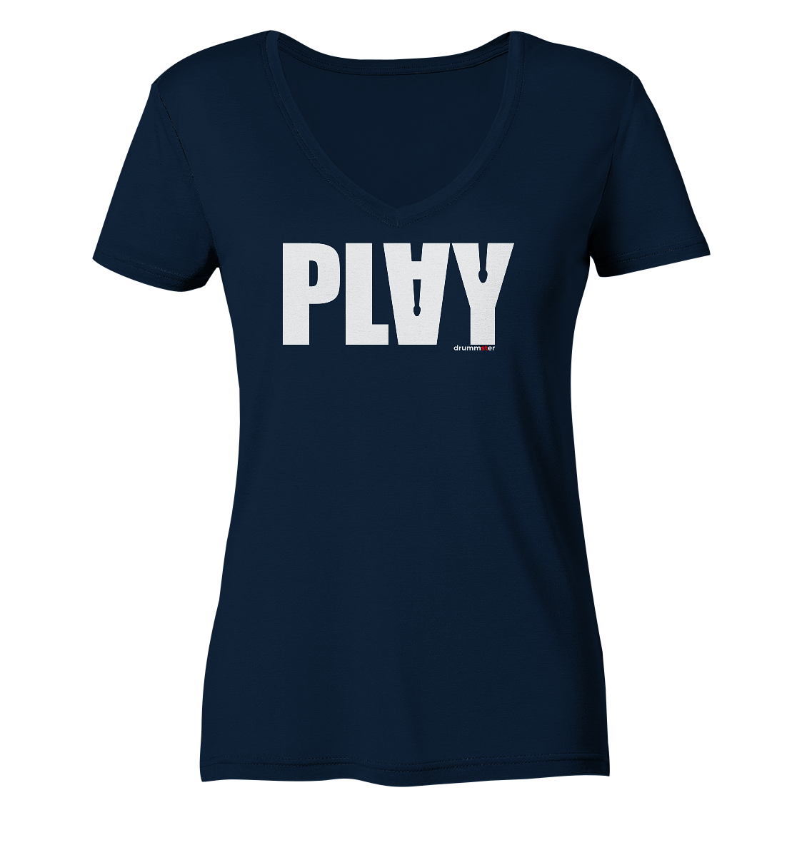 play - ladies v-neck shirt | various colors