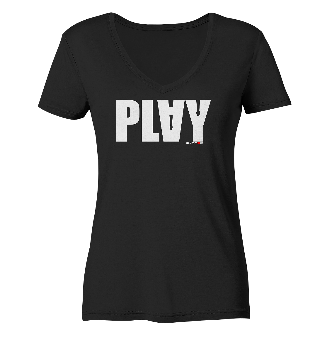 play - ladies v-neck shirt | various colors