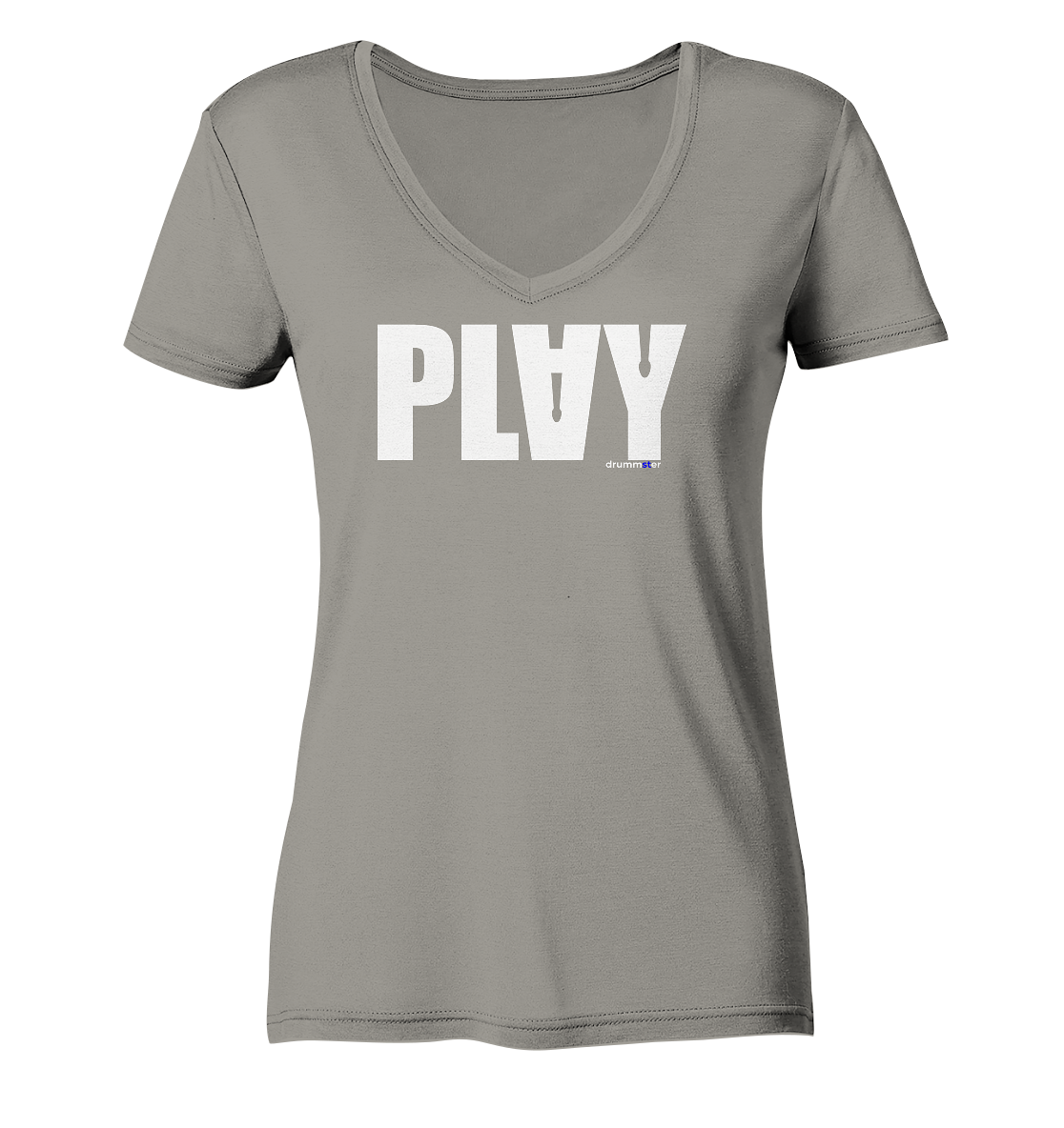 play v2 - ladies v-neck shirt | various colors