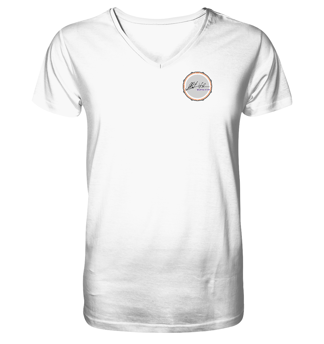 founder - v-neck shirt | white