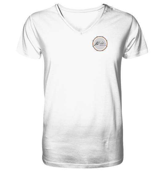 founder - v-neck shirt | white