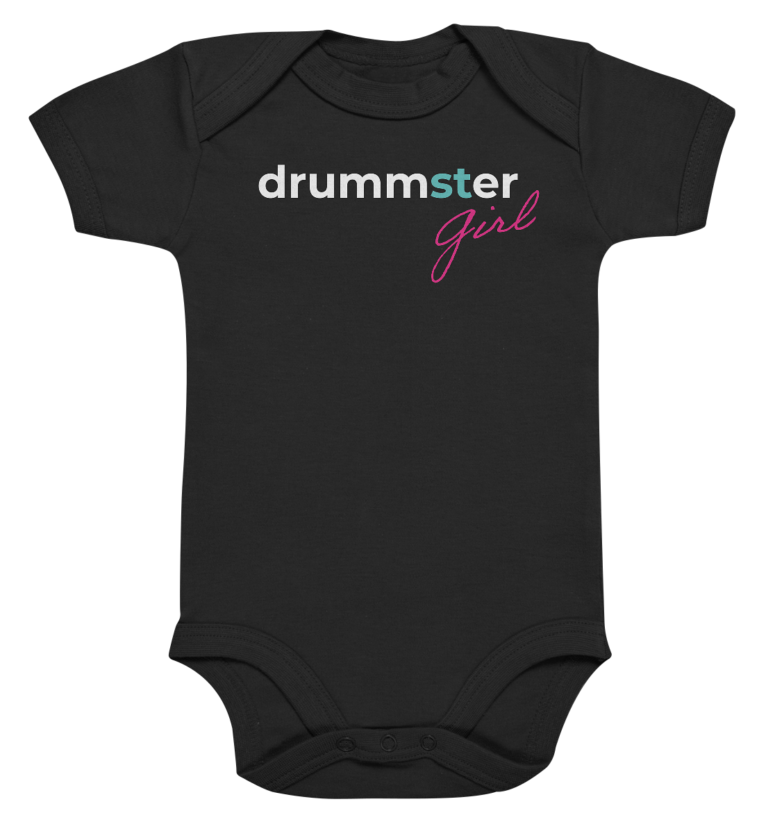 drummster girl - baby bodysuit | various colors