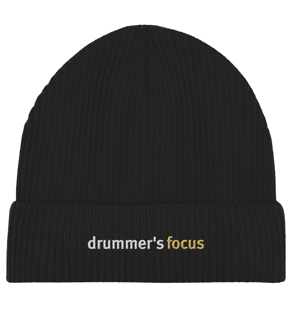 drummer's focus (gestickt) - fisherman beanie | various colors