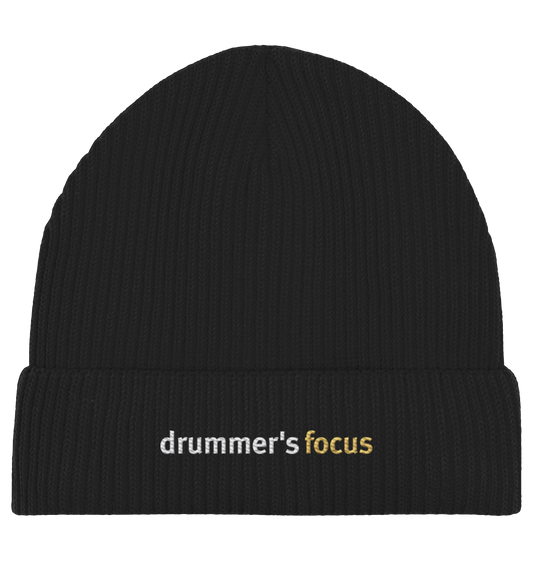 drummer's focus (gestickt) - fisherman beanie | various colors