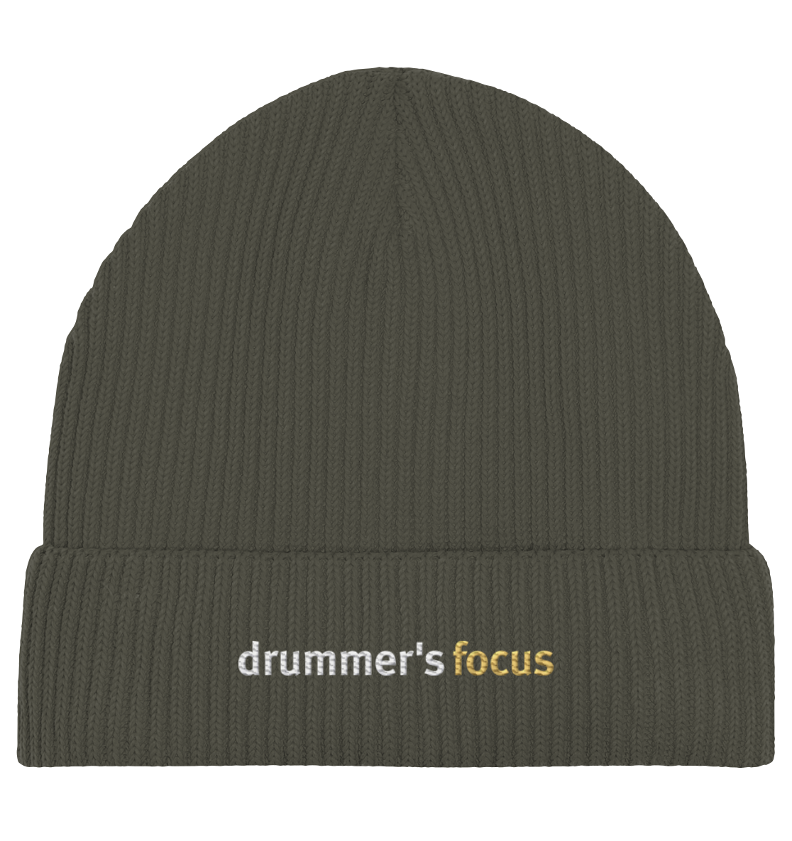 drummer's focus (gestickt) - fisherman beanie | various colors