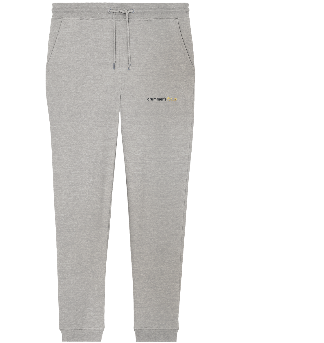 drummer's focus (gestickt) - jogger pants | grey