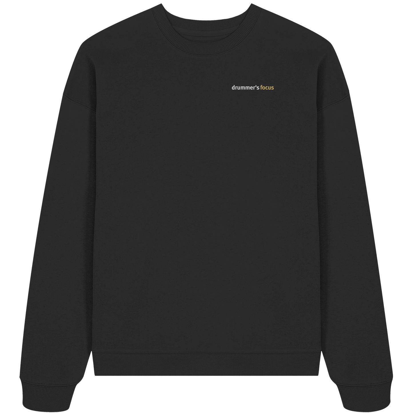 drummer's focus (gestickt) - oversize sweatshirt | various colors