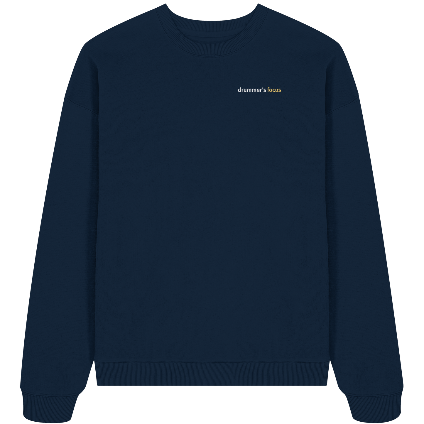 drummer's focus (gestickt) - oversize sweatshirt | various colors