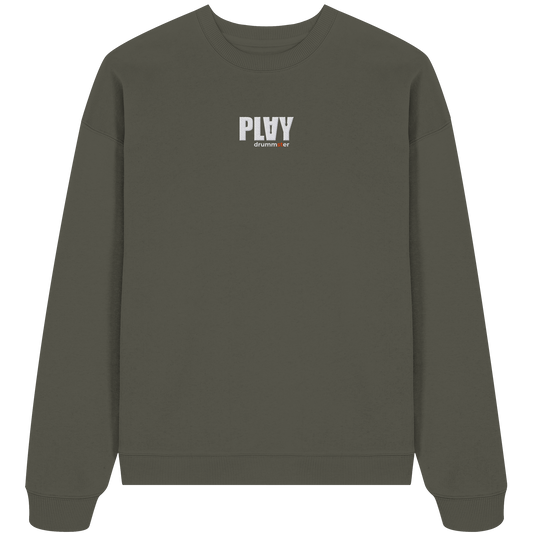 play (gestickte Version) - oversize sweatshirt | various colors