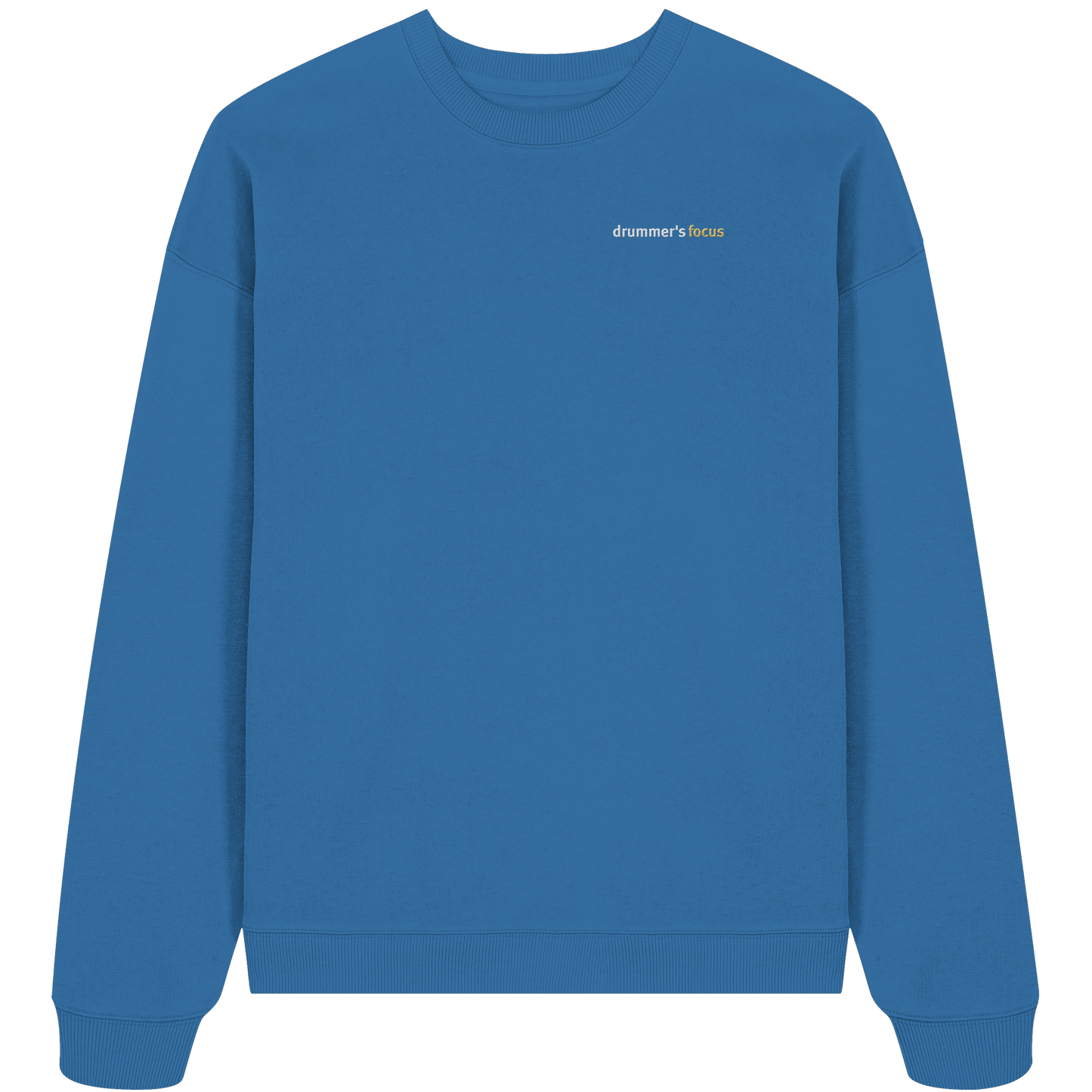 drummer's focus (gestickt) - oversize sweatshirt | various colors