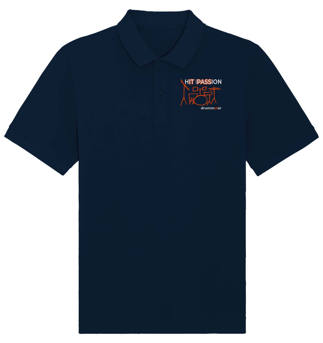 hIT with PASSion (gestickte Version) - poloshirt | various colors