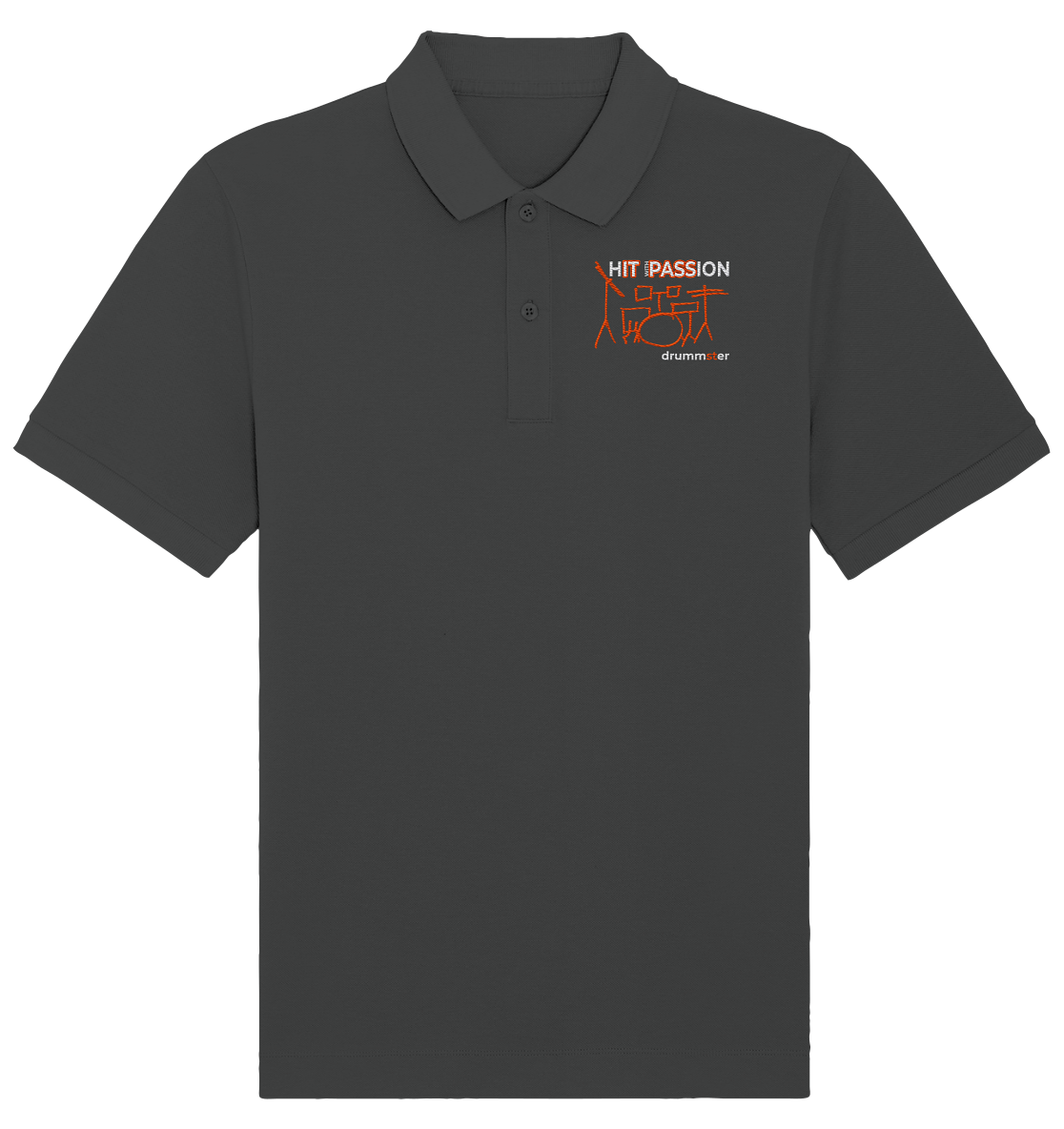 hIT with PASSion (gestickte Version) - poloshirt | various colors