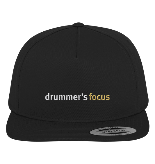 drummer's focus (gestickt) - snapback | various colors