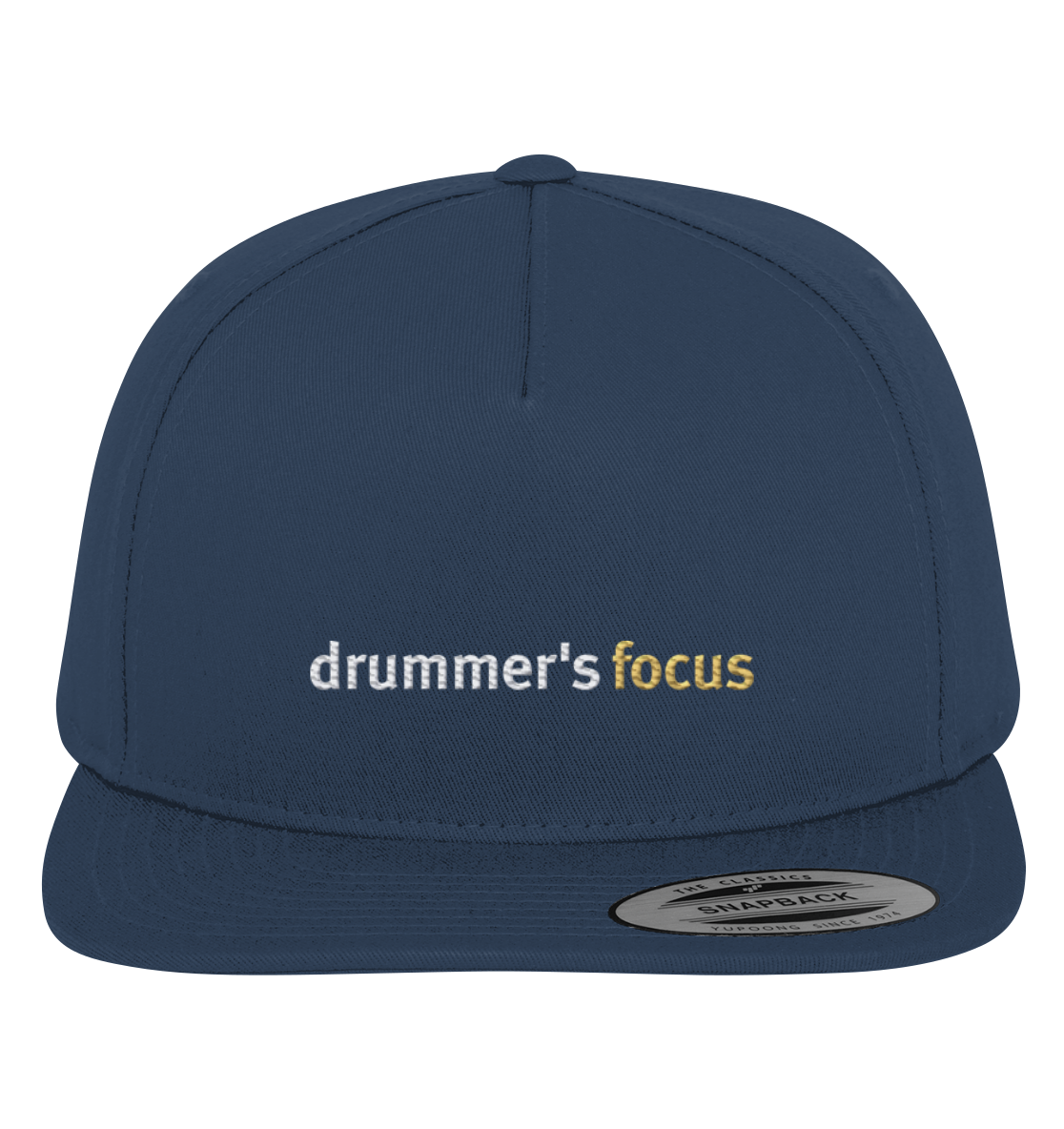 drummer's focus (gestickt) - snapback | various colors