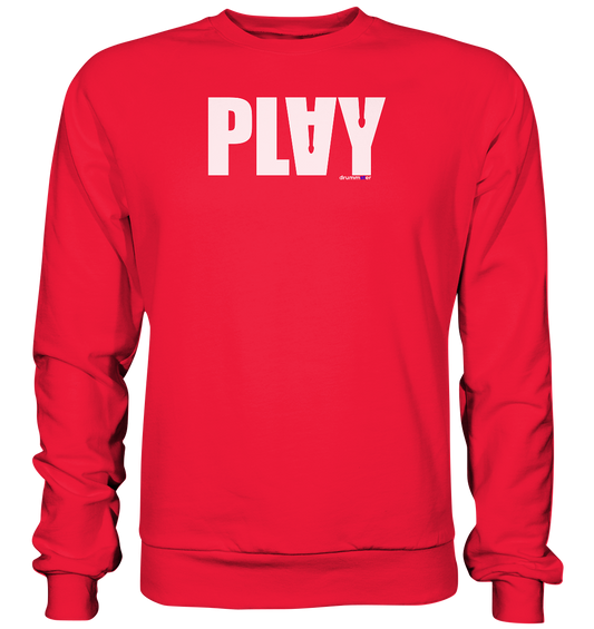 play v2 - sweatshirt | red
