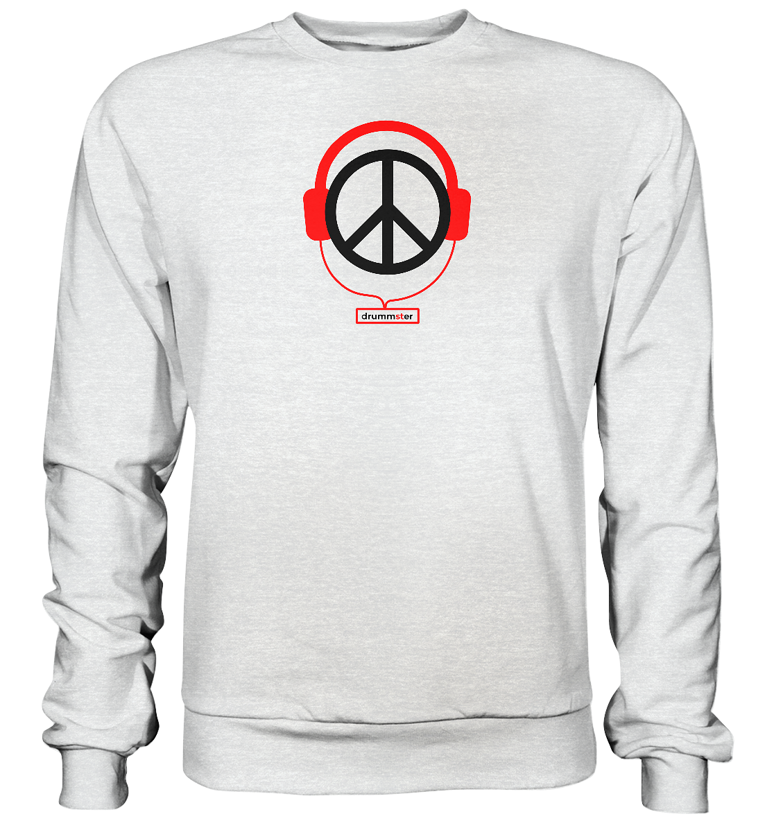 sound of peace - sweatshirt | heather grey