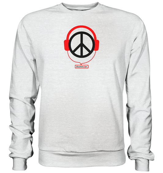sound of peace - sweatshirt | heather grey