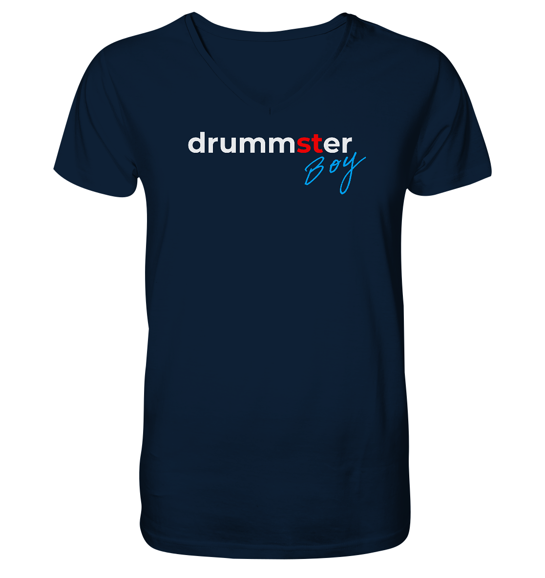 drummster boy - v-neck shirt | various colors