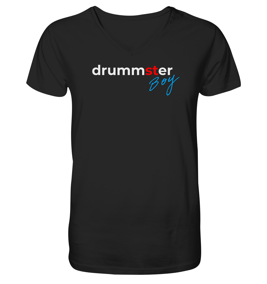 drummster boy - v-neck shirt | various colors