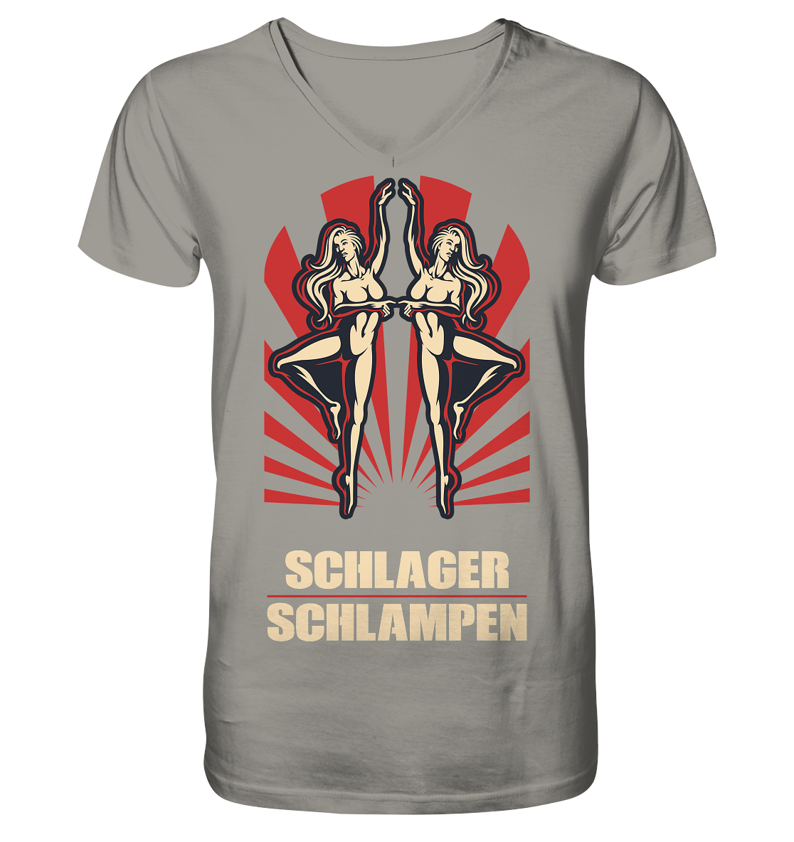 SchlagerSchlampen -> girls - v-neck shirt | various colors